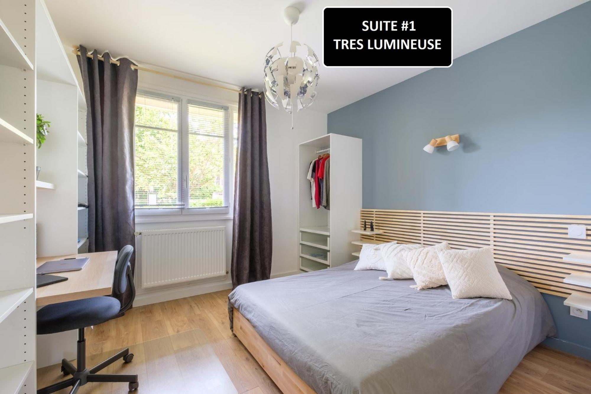 Appart 3 Suites-Chaque Suite Avec Sdo Wc Privatifs - Cuisine Commune Tassin-la-Demi-Lune Exterior photo